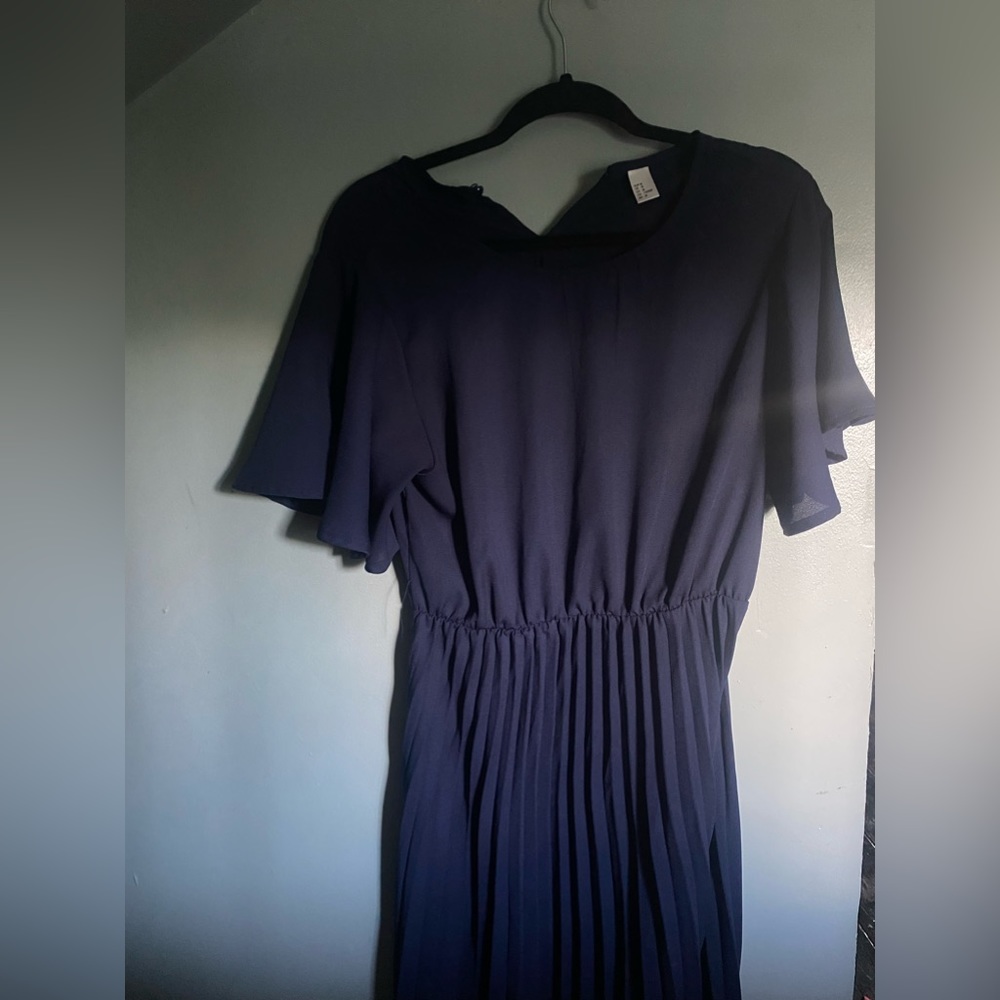 Blue amazon dress size medium